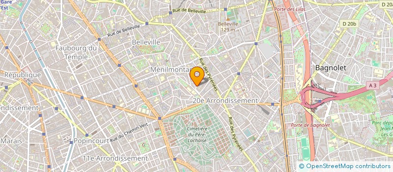 localisation de l'entreprise THE BEAUTY BOUDOIR  PARIS