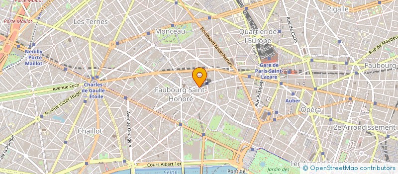 localisation de l'entreprise THE BEAUTY SHOPPER à PARIS