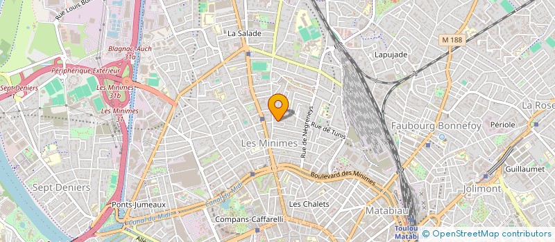 localisation de l'entreprise THE BEILLES FAMILY à TOULOUSE