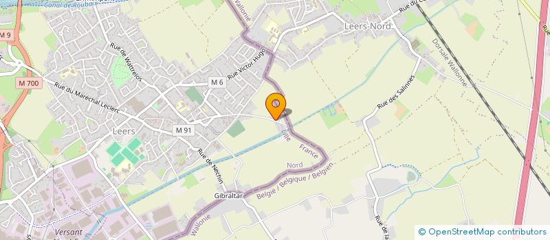 localisation de l'entreprise THE BETTER PLATE  LEERS