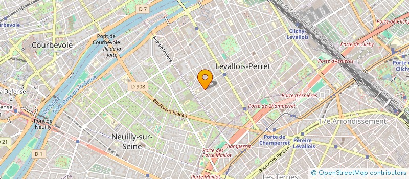 localisation de l'entreprise THE BIG BAKATT à LEVALLOIS-PERRET