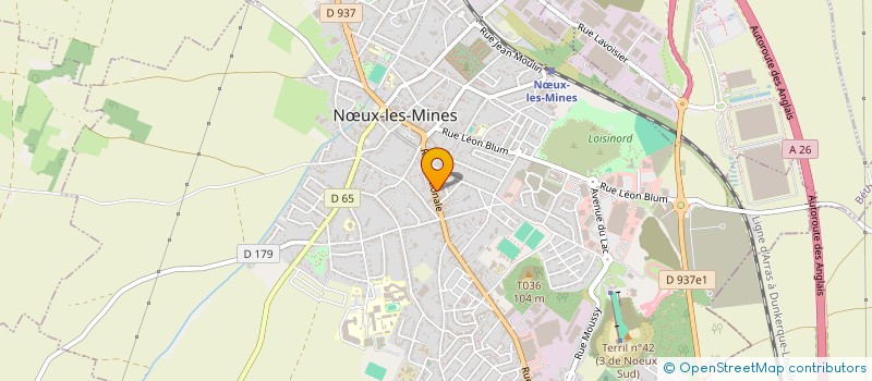 localisation de l'entreprise THE BIG BROTHERS R COMPANY  NUX-LES-MINES