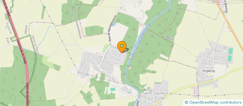 localisation de l'entreprise THE BIG ISLAND  SAINT-SAUVEUR-SUR-ECOLE