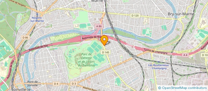 localisation de l'entreprise THE BIG SMITH  CHAMPIGNY-SUR-MARNE