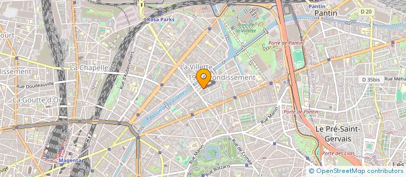 localisation de l'entreprise THE BIG SWING FAMILY  PARIS