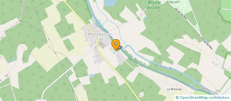 localisation de l'entreprise THE BIRDHOUSE 49  MONTREUIL-SUR-LOIR