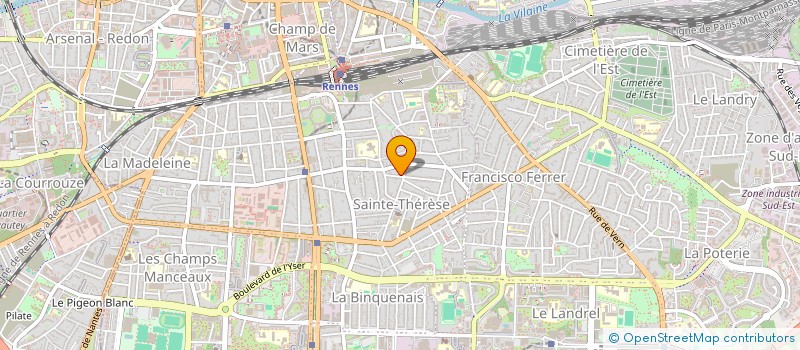 localisation de l'entreprise THE BLACK SWORD PICTURES  RENNES