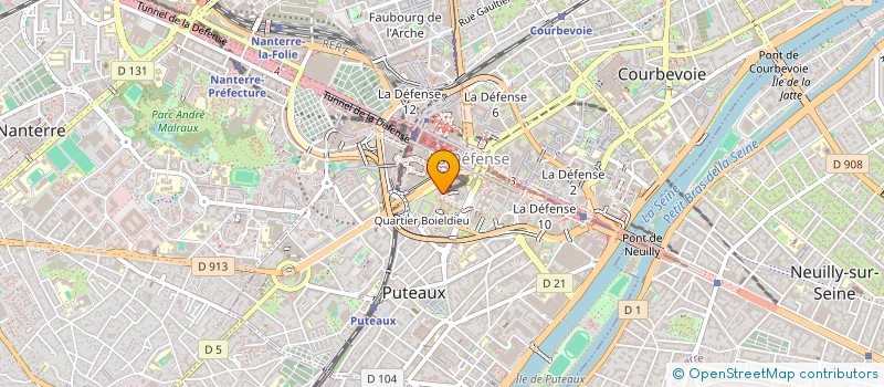 localisation de l'entreprise THE BLOCKCHAIN LAND  PUTEAUX