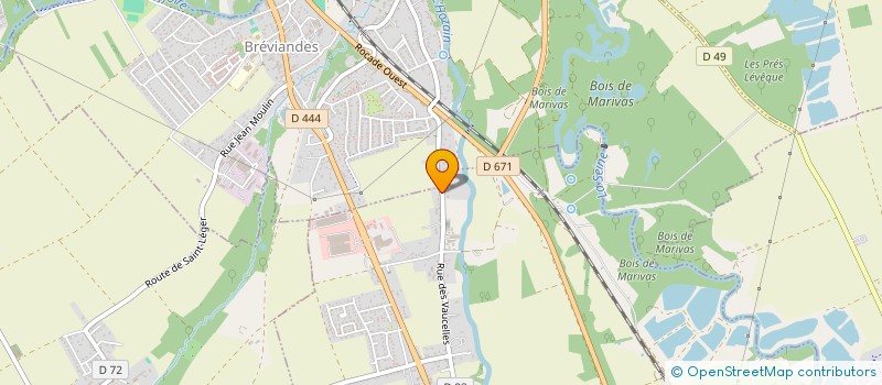 localisation de l'entreprise THE BLOND STONE  BUCHERES