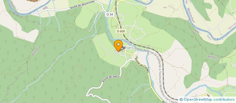 localisation de l'entreprise THE BLOSSOM EXPERIENCE  MILHARS