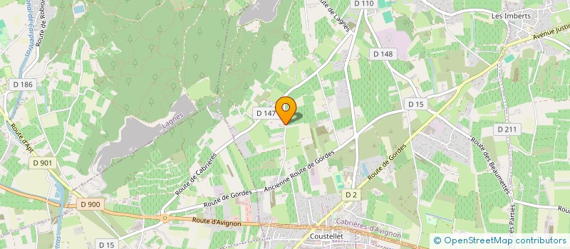 localisation de l'entreprise THE BOAT  CABRIERES-D'AVIGNON