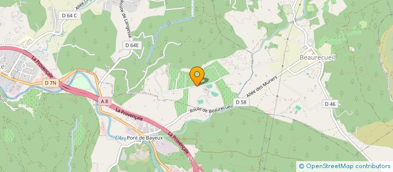 localisation de l'entreprise THE BOOK CAMP  LE THOLONET