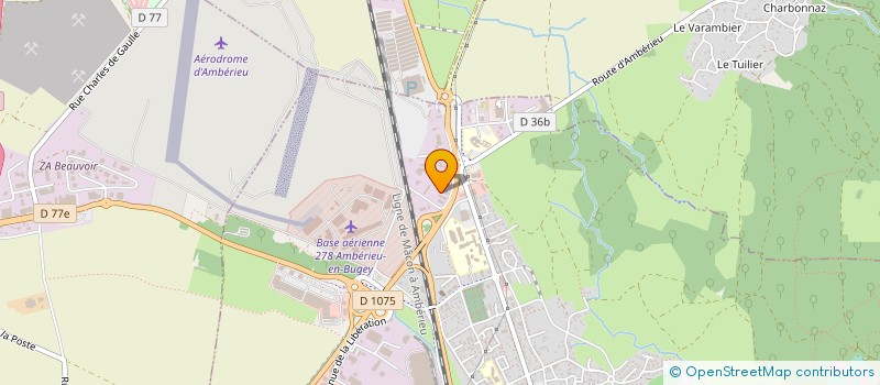 localisation de l'entreprise THE BOTTLE QUALITY  AMBERIEU-EN-BUGEY