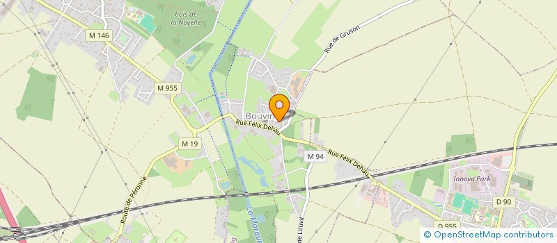 localisation de l'entreprise THE BOUVINERS  BOUVINES