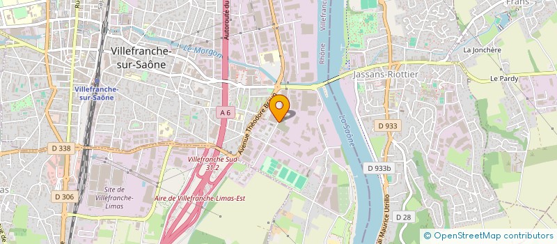 localisation de l'entreprise THE BOX CROSS TRAINING à VILLEFRANCHE-SUR-SAONE