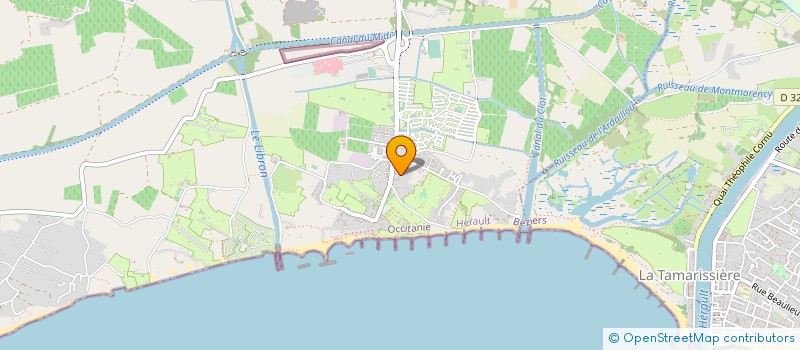 localisation de l'entreprise THE BRASSERIE  AGDE
