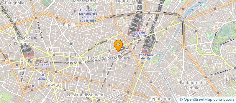 localisation de l'entreprise THE BRIQUE  PARIS