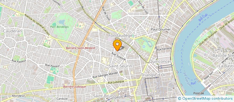 localisation de l'entreprise THE BRO'S - FOOD TRUCK BISTRONOMIQUE  BORDEAUX