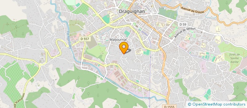 localisation de l'entreprise THE BROTHERS 83  DRAGUIGNAN