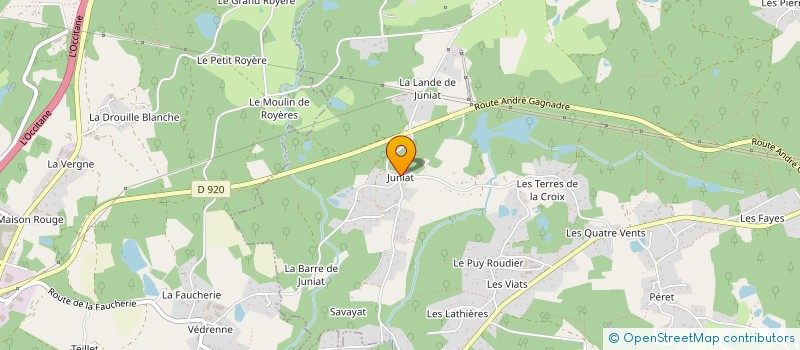 localisation de l'entreprise THE BUDDIES BAND  AMBAZAC