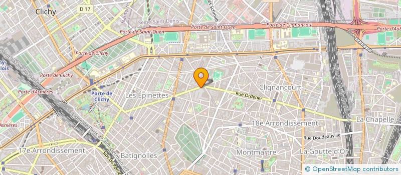 localisation de l'entreprise THE BUSINESS  PARIS