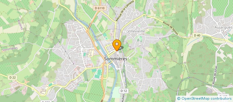 localisation de l'entreprise THE CABINET PARAMEDICAL  SOMMIERES