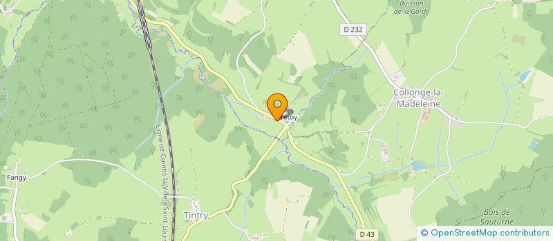 localisation de l'entreprise THE CASTLE  MORLET