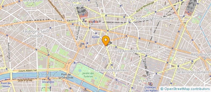 localisation de l'entreprise THE CHANGE GROUP FRANCE SAS à PARIS