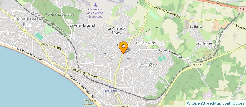 localisation de l'entreprise THE CHILDREN'S  LA BAULE-ESCOUBLAC