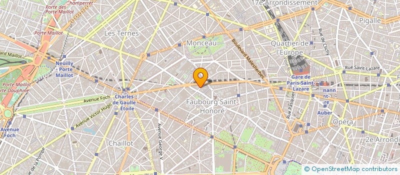 localisation de l'entreprise THE CHILDREN'S GYM à PARIS