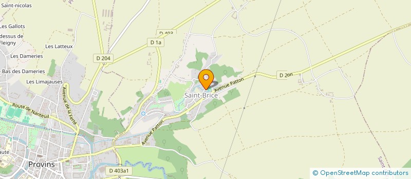 localisation de l'entreprise THE CHOICE  SAINT-BRICE