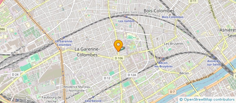 localisation de l'entreprise THE CITY PLUMBERS ' à LA GARENNE-COLOMBES