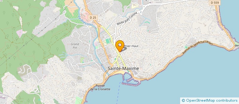 localisation de l'entreprise THE CLAIMS  SAINTE-MAXIME