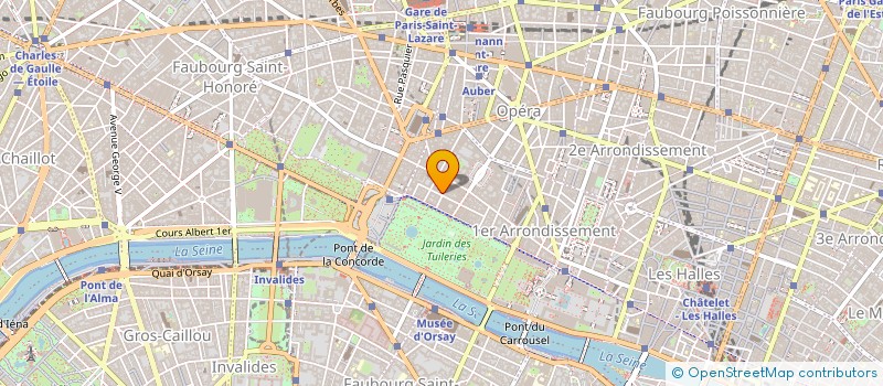 localisation de l'entreprise THE CLAN à PARIS