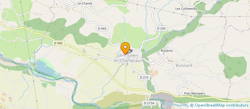 localisation de l'entreprise THE-CLE  SAINT-JULIEN-EN-CHAMPSAUR