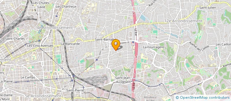 localisation de l'entreprise THE CLEANERS  MARSEILLE
