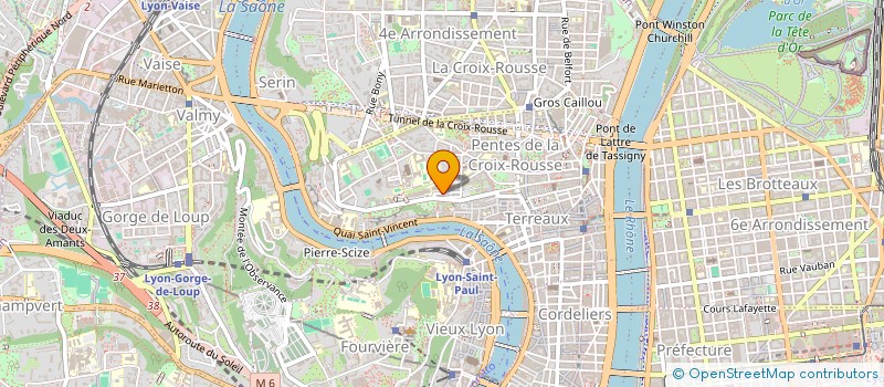 localisation de l'entreprise THE CLOUD PARTNER à LYON