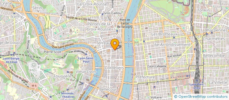 localisation de l'entreprise THE CODE BAKERY à LYON