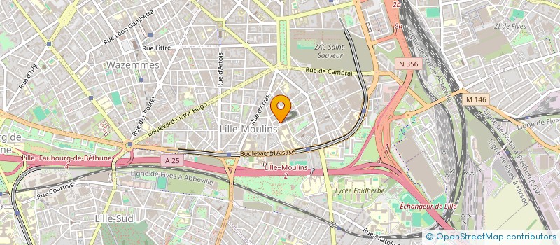 localisation de l'entreprise THE COFFEE HOUSE  LILLE