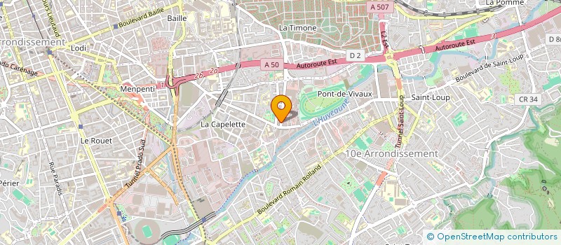 localisation de l'entreprise THE COFFEE LOVER à MARSEILLE