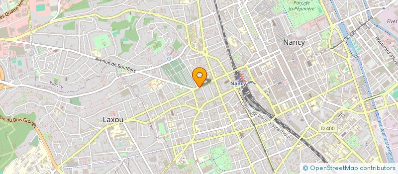 localisation de l'entreprise THE COMM  NANCY