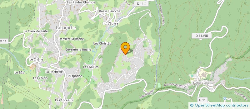 localisation de l'entreprise THE CONFLUENCE  LABAROCHE