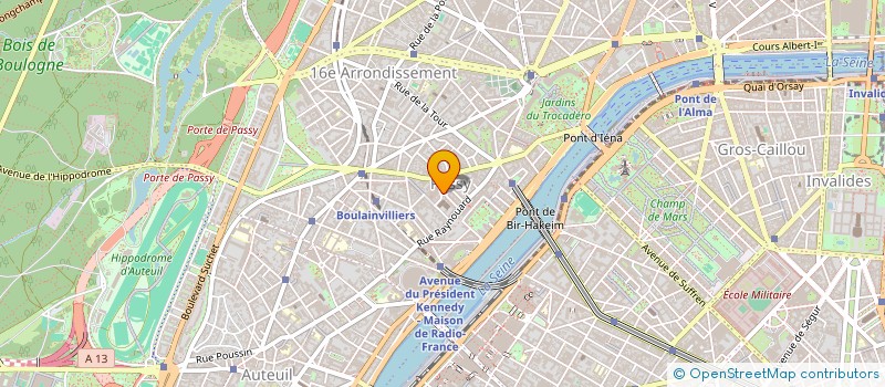 localisation de l'entreprise THE COOL  PARIS