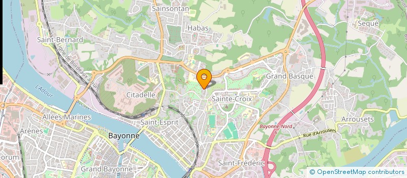 localisation de l'entreprise THE CORAL PLANTERS  BIARRITZ