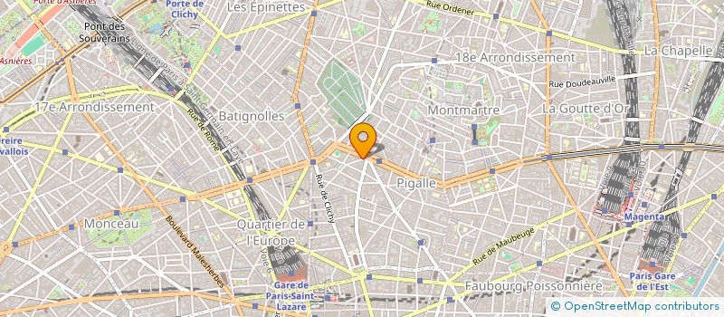 localisation de l'entreprise THE CORNER OFFICE  PARIS
