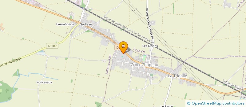 localisation de l'entreprise THE CORPORATE ATHLETE GROUP  CROIX-CHAPEAU