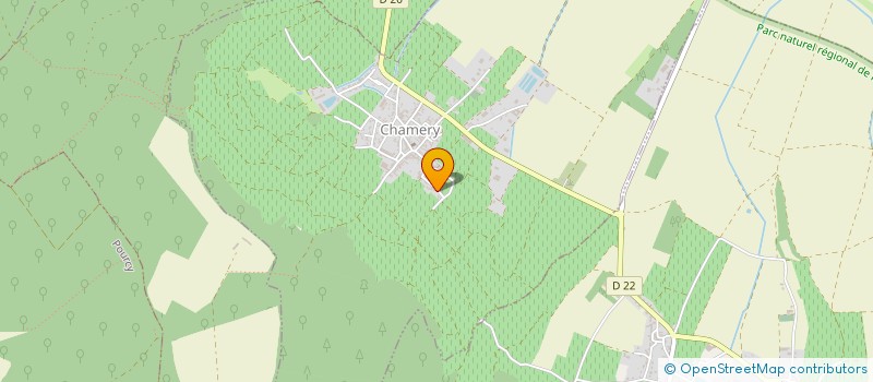 localisation de l'entreprise THE COUNTRY COMPANY  CHAMERY