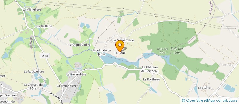 localisation de l'entreprise THE COURTYARD  BELLEVIGNY