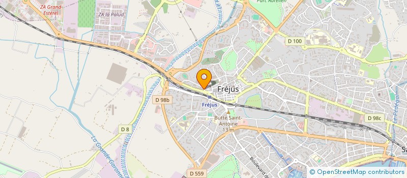 localisation de l'entreprise THE COXX à FREJUS
