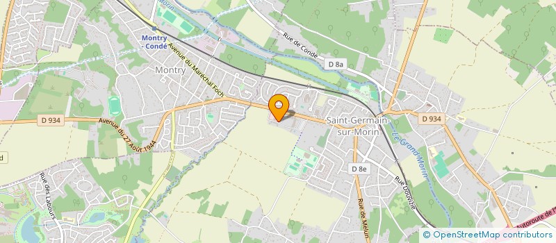 localisation de l'entreprise THE COZY NEST COMPANY  SAINT-GERMAIN-SUR-MORIN